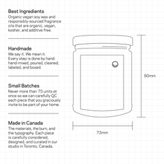 Candle — Small Batch, Vegan, Soy-wax