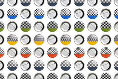 Cultural Patterns — Button Pin