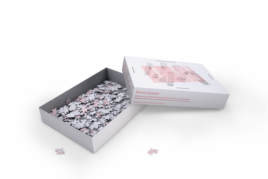 Lorem Ipsum Aenigma, Light — 1000 Piece Puzzle