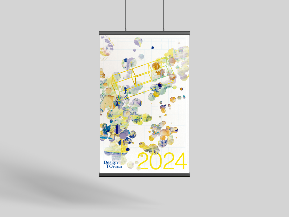 DesignTO festival 2024 poster — limited & standard editions