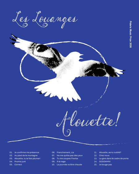 "Alouette!" — Les Louanges — Polaris Music Prize 2026 poster
