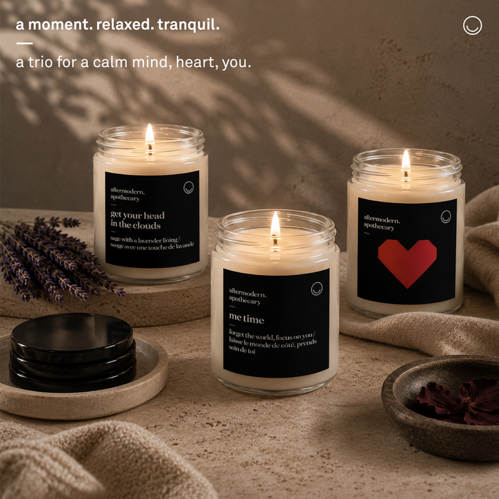 a moment — Small Batch Candle Bundle, Vegan, Soy-wax