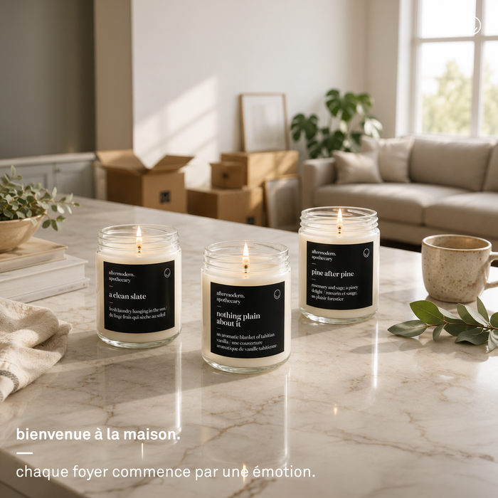 welcome home — Small Batch Candle Bundle, Vegan, Soy-wax