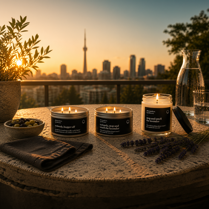 golden hour — Small Batch Candle Bundle, Vegan, Soy-wax