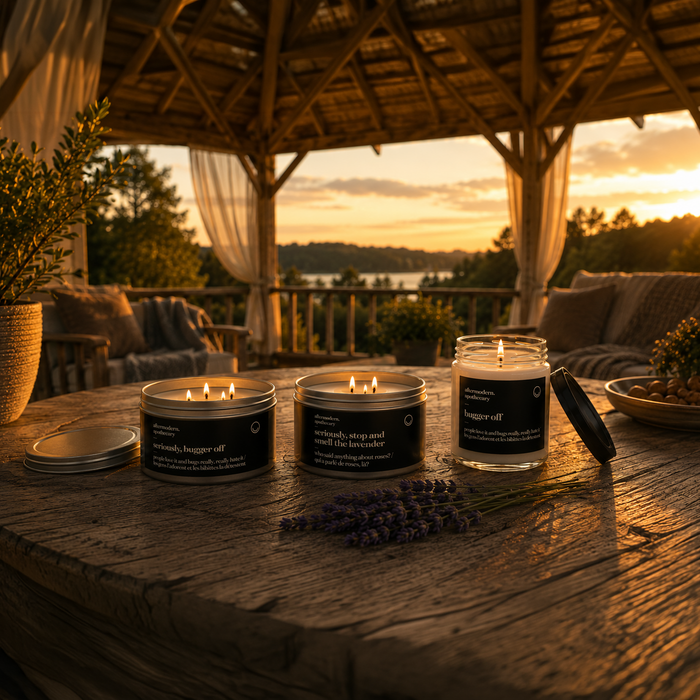 golden hour — Small Batch Candle Bundle, Vegan, Soy-wax
