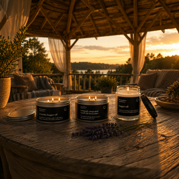 golden hour — Small Batch Candle Bundle, Vegan, Soy-wax