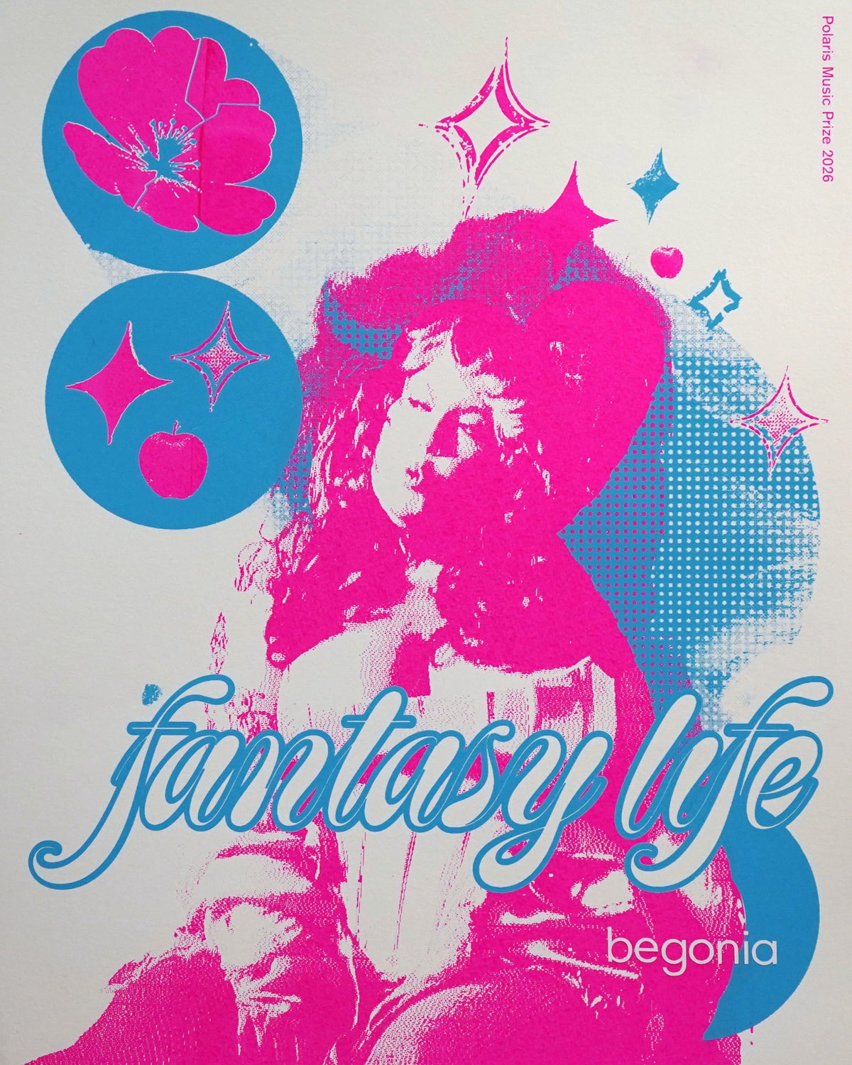 "Fantasy Life" — Begonia — edition 1 of 50, photo of this print