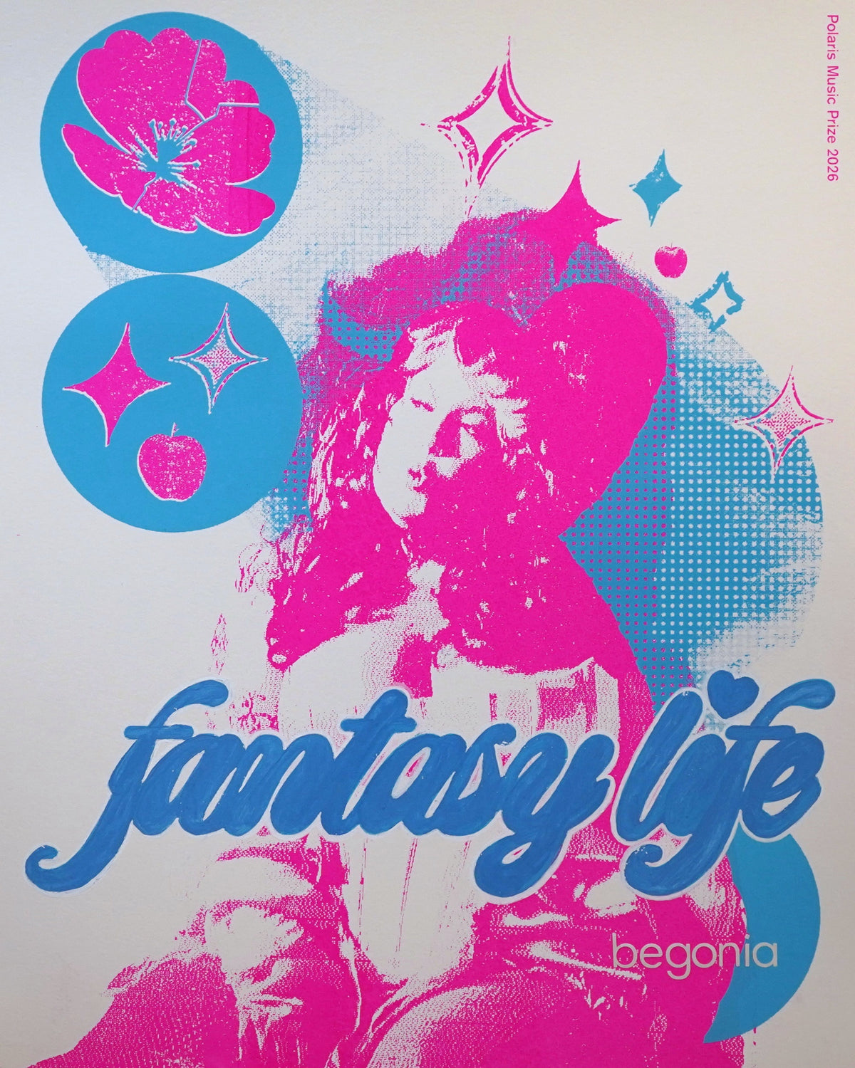 "Fantasy Life" — Begonia — special edition 1 of 5, photo of this print