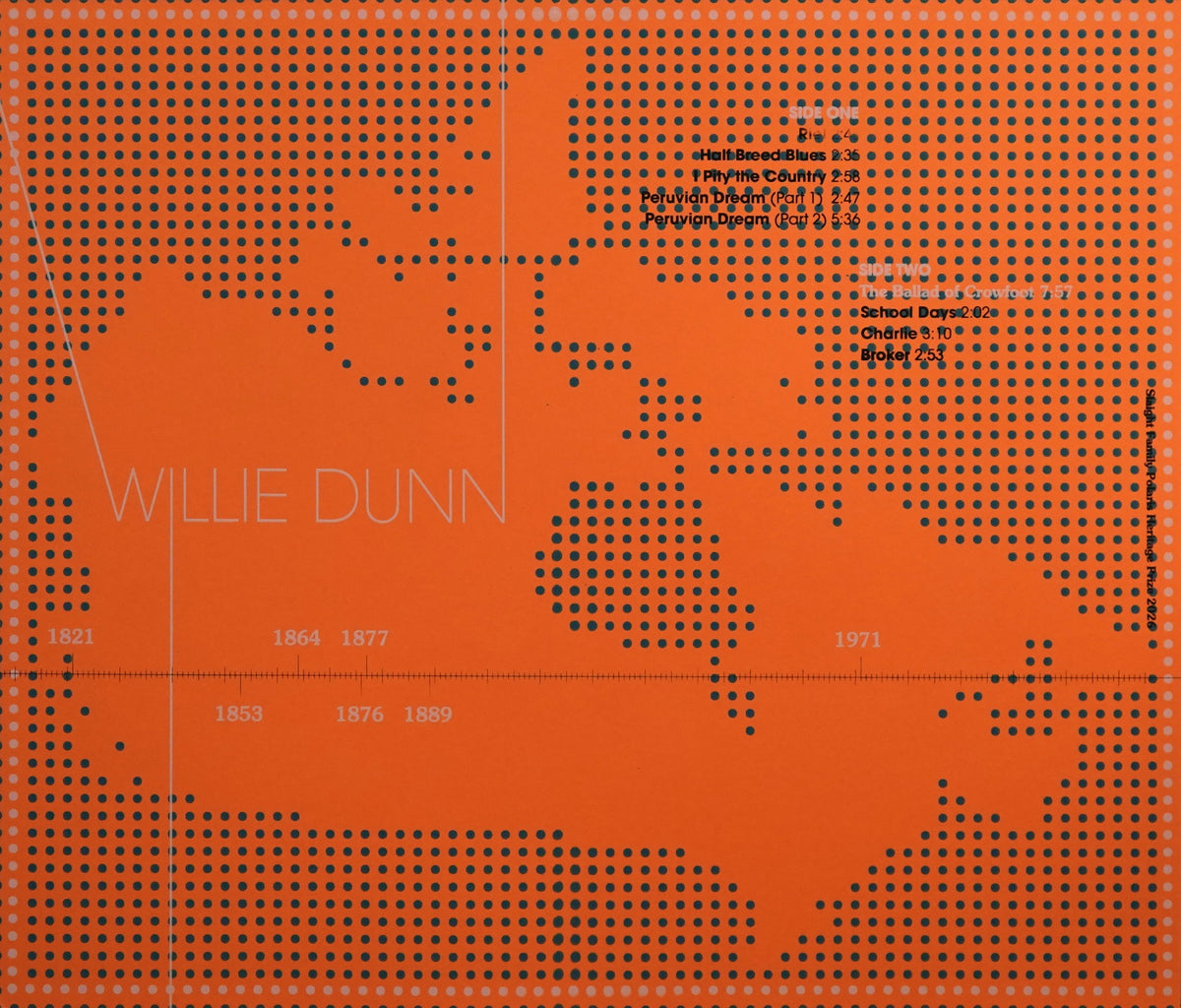 "Willie Dunn" — Willie Dunn — edition 2 of 50, photo of this print