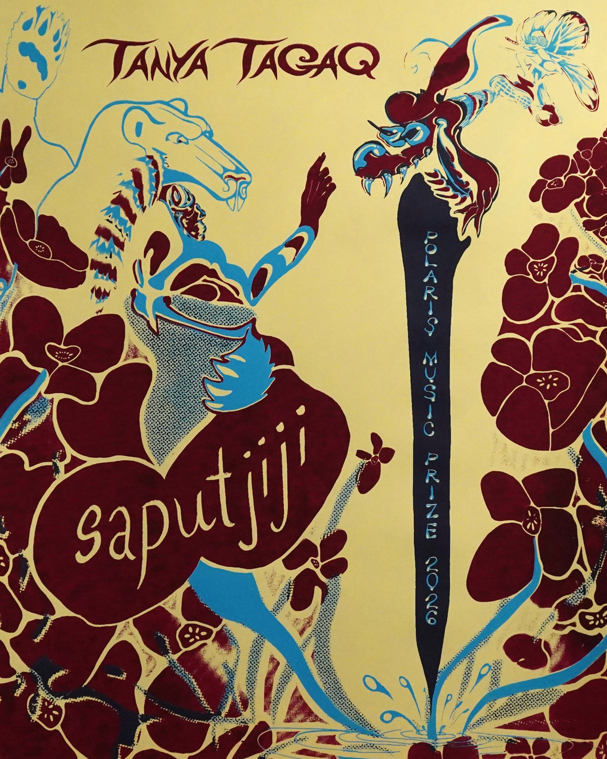 "Saputjiji" — Tanya Tagaq — edition 8 of 50, photo of this print