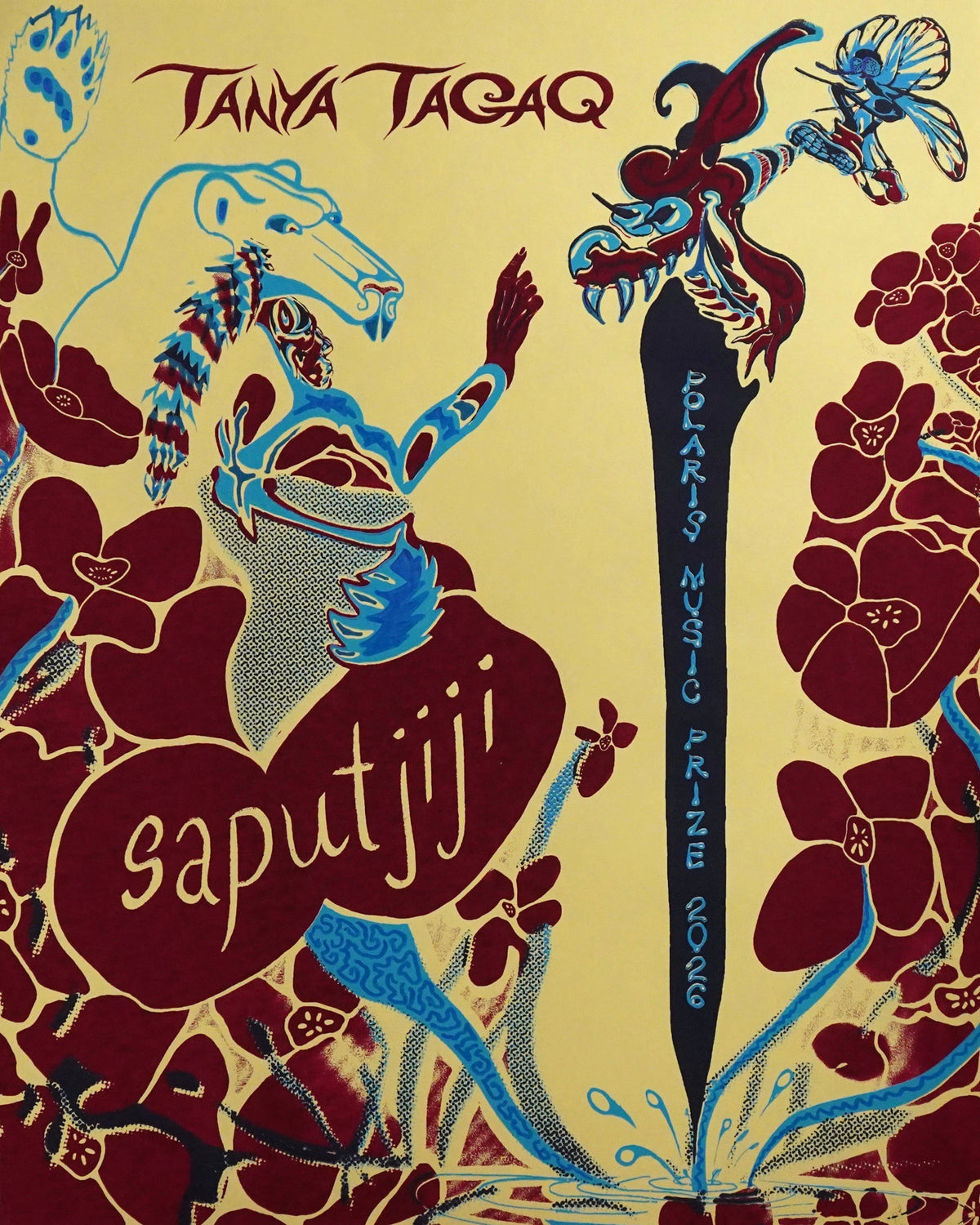 "Saputjiji" — Tanya Tagaq — special edition 2 of 5, photo of this print