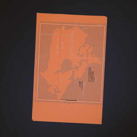 polaris mispress release 01: misprinted Polaris posters dropped one by one onto a pile, then lifted off again