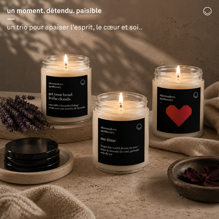 a moment — Small Batch Candle Bundle, Vegan, Soy-wax