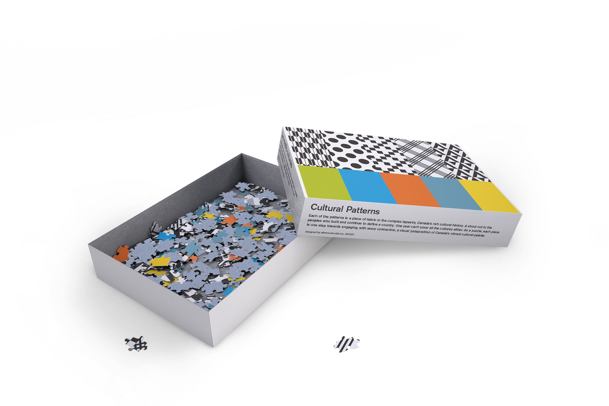 cultural patterns, all — 1000 piece puzzle