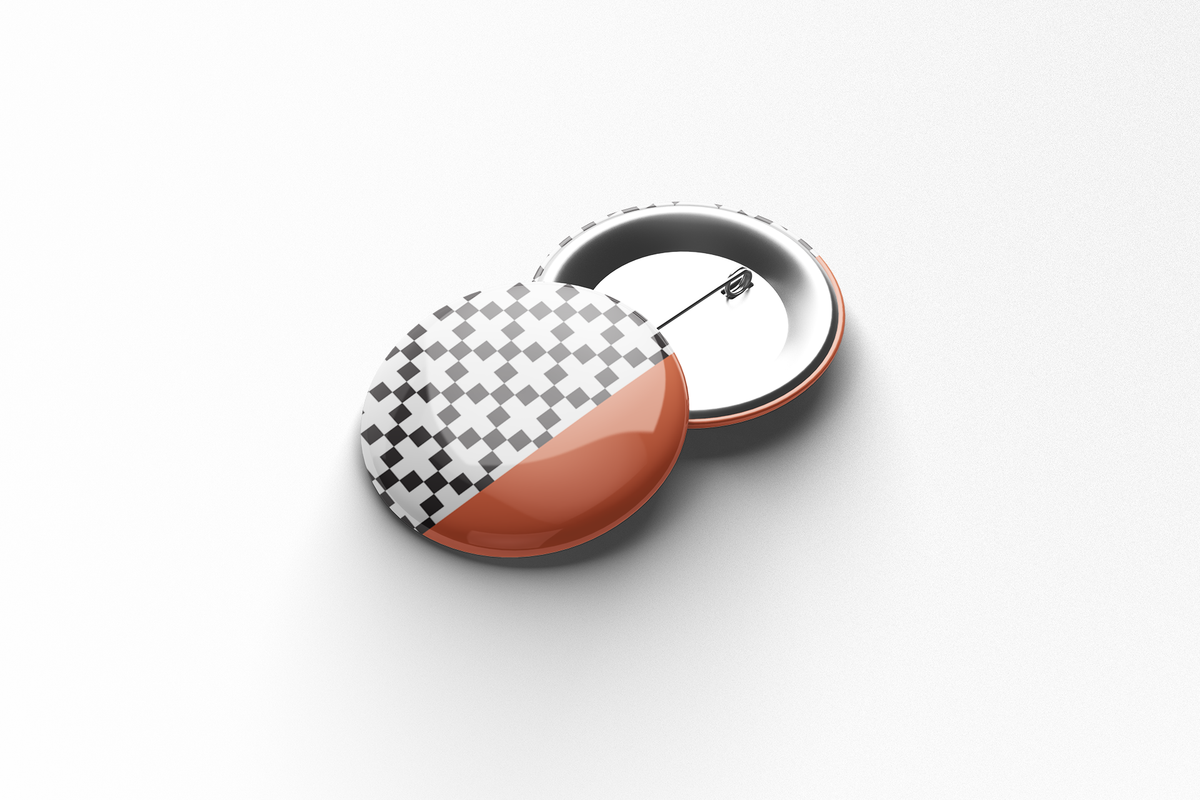cultural patterns — button pin