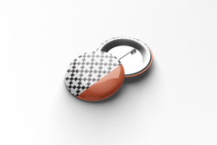 Cultural Patterns — Button Pin