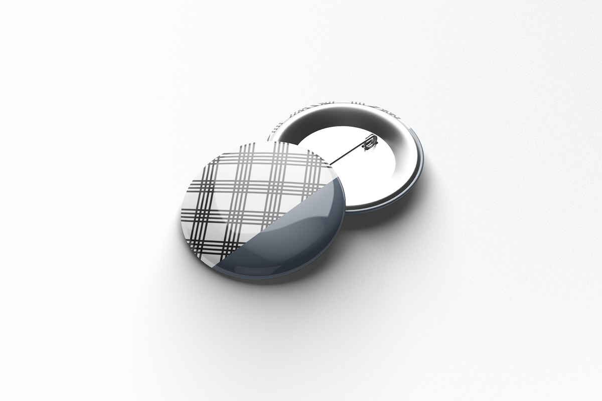 cultural patterns — button pin