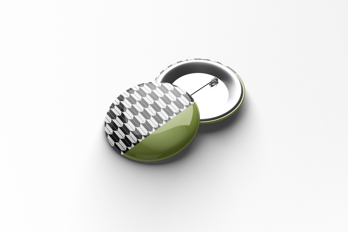 cultural patterns — button pin