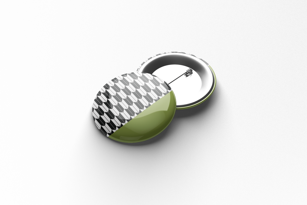 Cultural Patterns — Button Pin