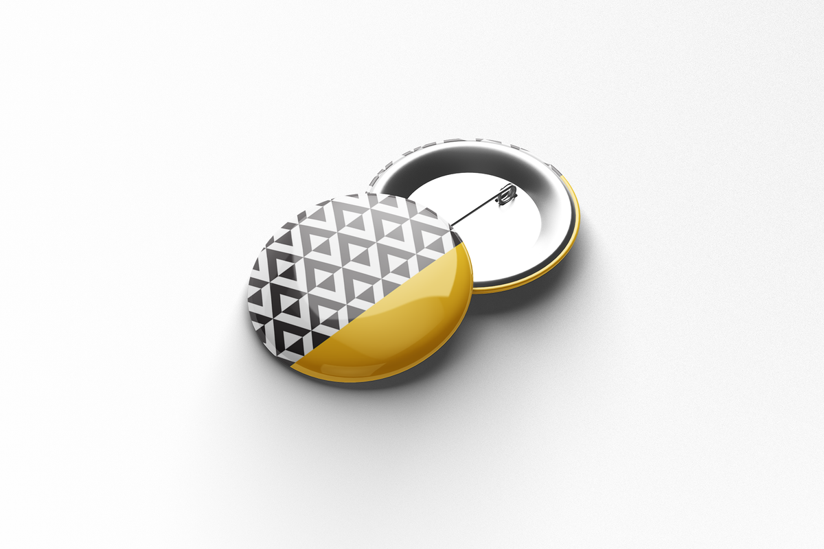 cultural patterns — button pin