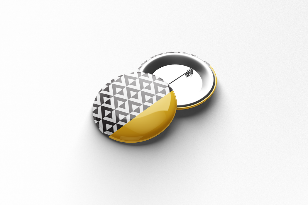 Cultural Patterns — Button Pin