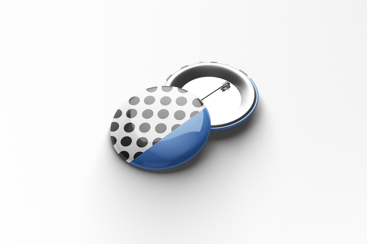 cultural patterns — button pin