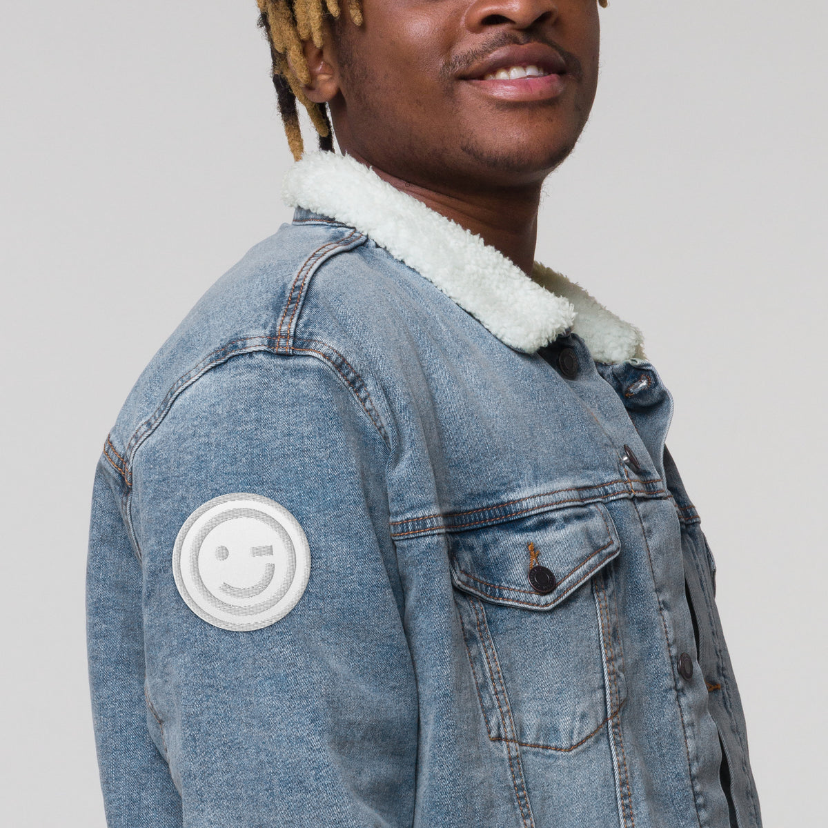 embroidered WINK patches