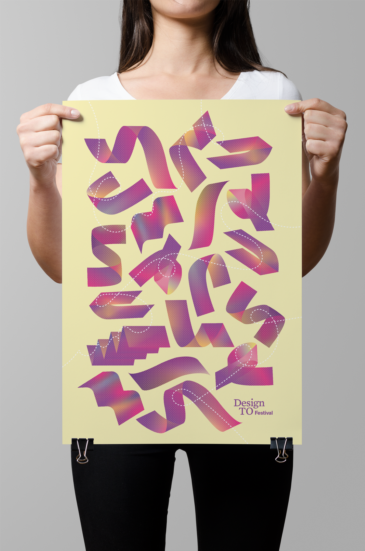 DesignTO festival 2023 poster — limited & standard editions